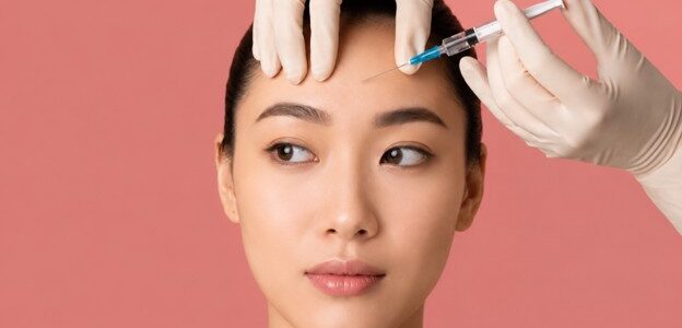 Botox and filler injectable treatment comparison for facial wrinkles and contouring at Luna Clinic KL