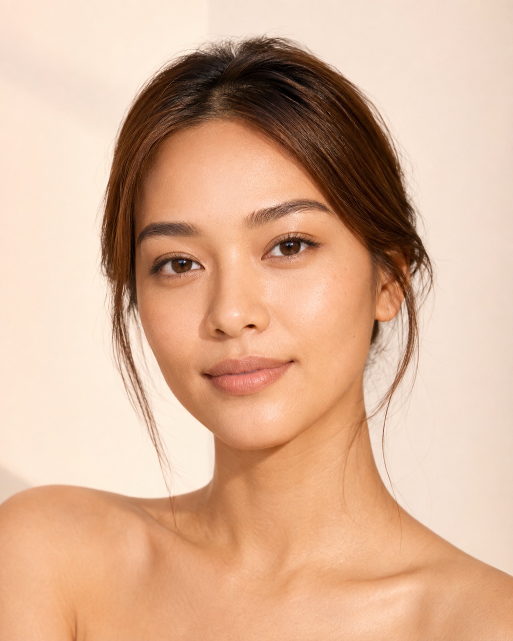 Woman with healthy natural skin at Luna Clinic Malaysia