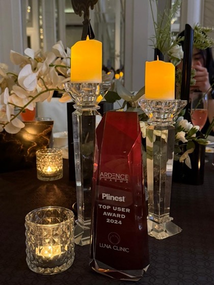 LUNA Clinic Plinest Top User Award 2024